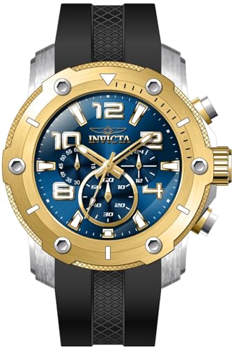 Invicta Pro Diver 45740 Quarz Herrenuhr - 51mm, Farbe: Silber, 51.5, Band von Invicta