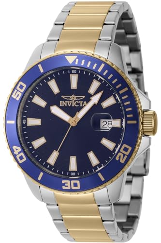 Invicta Pro Diver 46071 Quarz Herrenuhr - 45mm, Silber, 45 von Invicta