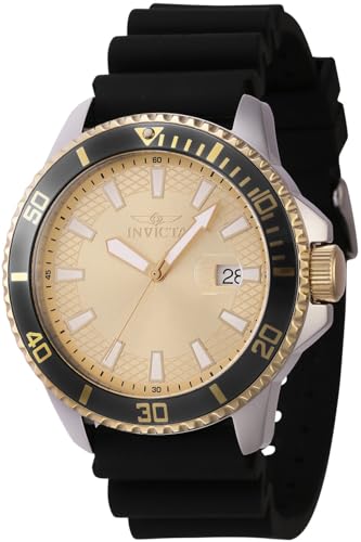 Invicta Pro Diver 46135 Quarz Herrenuhr - 45mm, Silber, 45 von Invicta