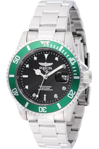 Invicta Pro Diver 47353 Herren Uhr - Wasserdicht - Analog - Quarzuhrwerk - Edelstahl mit schwarzen zifferblat - 40mm Invicta Pro Diver 47353 Herren Uhr - Wasserdicht - Analog - Quarzuhrwerk - Edelstahl mit schwarzen zifferblat - 40mm von Invicta