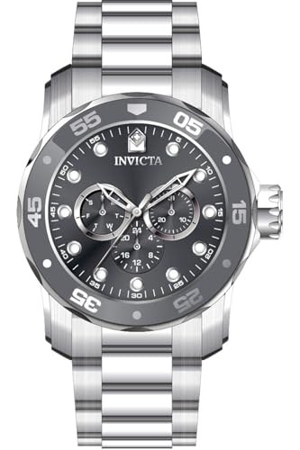 Invicta Pro Diver - SCUBA 45723 Quarz Herrenuhr - 48mm, Silber, 48, Armband von Invicta