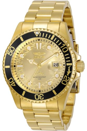 Invicta Pro Diver Edelstahl Herren Quarzuhrwerk - 43mm von Invicta