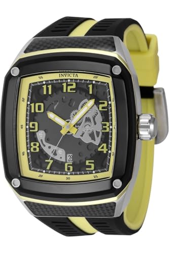 Invicta Racing - JM Limited Edition 48070 Herren Uhr - Wasserdicht - Analog - Quarzuhrwerk - Edelstahl mit grauen zifferblat - 45mm von Invicta