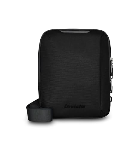 Invicta Ranger Umhängetasche Ranger Unisex - Erwachsene, Schwarz, Taglia unica, Business von Invicta