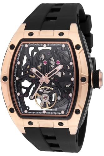 Invicta S1 Rally 49032 Herren Uhr - Wasserdicht - Analog - Automatikuhr - Edelstahl mit schwarzen zifferblat - 44mm von Invicta