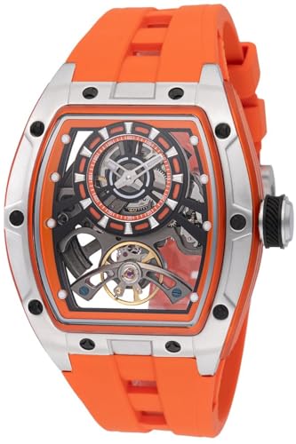 Invicta S1 Rally 49034 Herren Uhr - Wasserdicht - Analog - Automatikuhr - Edelstahl mit schwarzen zifferblat - 44mm von Invicta