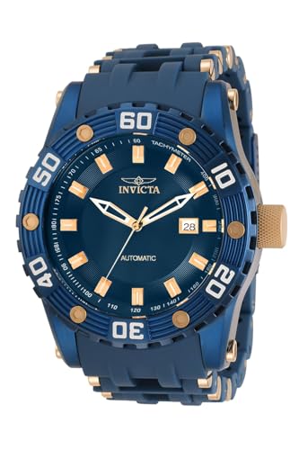 Invicta Sea Spider 31694 Herren Uhr - Wasserdicht - Analog - Automatikuhr - Edelstahl mit blauen zifferblat - 50mm von Invicta
