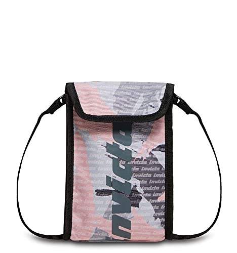 Invicta Space-me Shoulder Fant.grs SPACE-ME SHOULDER FANT.GRS Unisex - Kinder und Jugendliche, Mehrfarbig (Camou Logo Pink), Taglia unica, Casual von Invicta