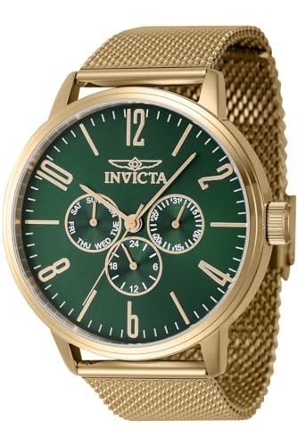 Invicta Specialty 47123 Quarz Herrenuhr - 44mm, Gold, 44 von Invicta