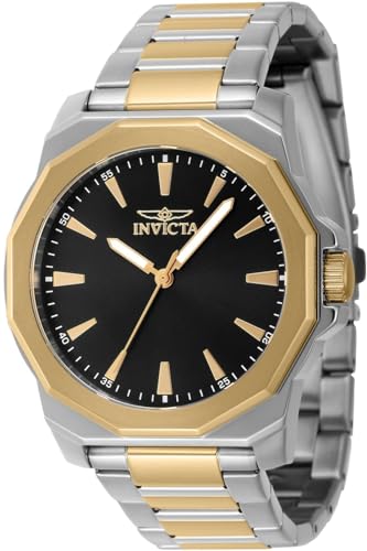 Invicta Speedway 46834 Herren-Quarzuhr, Edelstahl, zweifarbig, 42 mm, Zweifarbig, modisch von Invicta