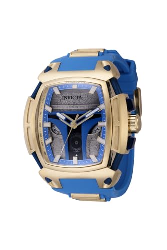 Invicta Star Wars Jango Fett Herren-Armbanduhr Blau 43665, Blau von Invicta