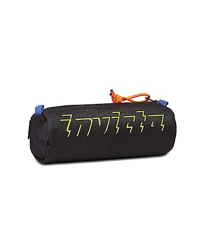 Invicta Stifthalter, Nose Pencil Bag, Schwarz, Logo Siebdruck, Stifthalter Schule, Jet Black, DIMENSIONI: 20,5x4,5x4,5 cm, Schule von Invicta