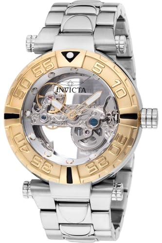 Invicta Subaqua 49504 Herren Uhr - Wasserdicht - Analog - Automatikuhr - Edelstahl mit silbernen zifferblat - 47mm von Invicta