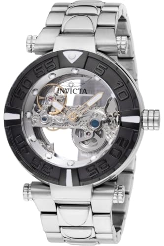Invicta Subaqua 49505 Herren Uhr - Wasserdicht - Analog - Automatikuhr - Edelstahl mit silbernen zifferblat - 47mm von Invicta