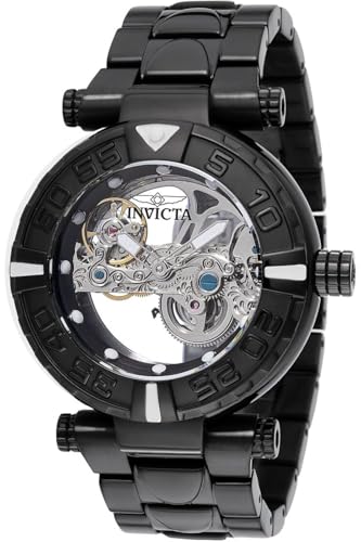 Invicta Subaqua 49507 Herren Uhr - Wasserdicht - Analog - Automatikuhr - Edelstahl mit schwarzen zifferblat - 47mm von Invicta