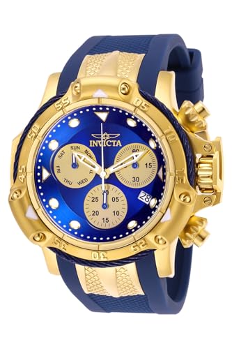 Invicta Subaqua Herren-Armbanduhr Armband Silikon Blau Schweizer Quarz 26966 von Invicta