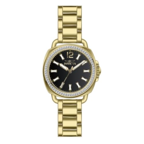 Invicta Wildflower 47328 Quarz Damenuhr - 32mm, Gold, 32 von Invicta