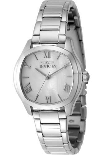 Invicta Wildflower 48241 Damen Uhr - Wasserdicht - Analog - Quarzuhrwerk - Edelstahl mit Perlmutt zifferblat - 32mm Invicta Wildflower 48241 Damen Uhr - Wasserdicht - Analog - Quarzuhrwerk - Edelstahl mit Perlmutt zifferblat - 32mm von Invicta