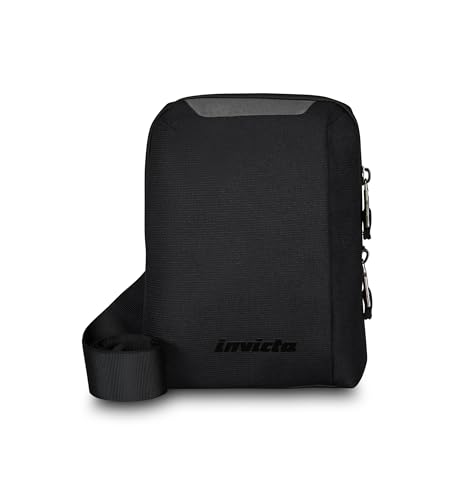 Invicta Windly Umhängetasche WINDLY Unisex - Erwachsene, Schwarz, Taglia unica, Business von Invicta