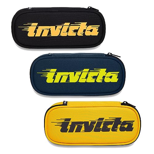 Stifthalter für Schule, Lip Pencil Bag Invicta Logo von Invicta
