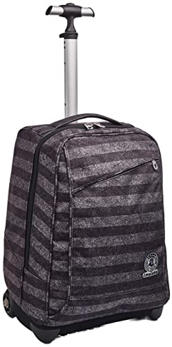 TROLLEY INVICTA STRIPES, 2 in 1, Schulranzen mit Rollen, Rucksack mit Trolleyfunktion für Kinder, ab 1. Klasse, für Schule, Reisen, Mädchen&Jungen, mehrfarbig von Invicta