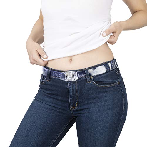 Invisibelt Original Damen Gürtel Lay Flat Standard Clear von Invisibelt