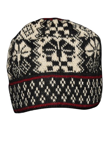 Invisible World Damen und Herren 100% Alpaka Wintermütze - Handgestrickte und warme Winter Beanie Mütze - Verbier - L Invisible World Damen und Herren 100% Alpaka Wintermütze - Handgestrickte und warme Winter Beanie Mütze - Verbier - L von Invisible World