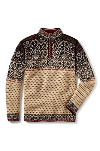 Invisible World Herren Alpaka Pullover – Warmer Kragen Sweater mit Reißverschluss – Max XXL von Invisible World