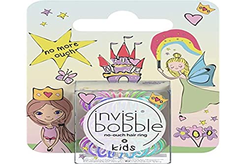 Invisibobble Kinder-Hängepackung Prinzessin mit Aufkleber von Invisibobble