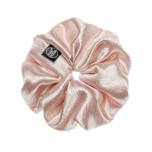 invisibobble Sprunchie "Rosie Star" Scrunchie I 1x Haargummi Satin Rosé Mädchen & Damen I starker Halt Stoff Haargummi I Limited Collection Rosie Fortescue von Invisibobble