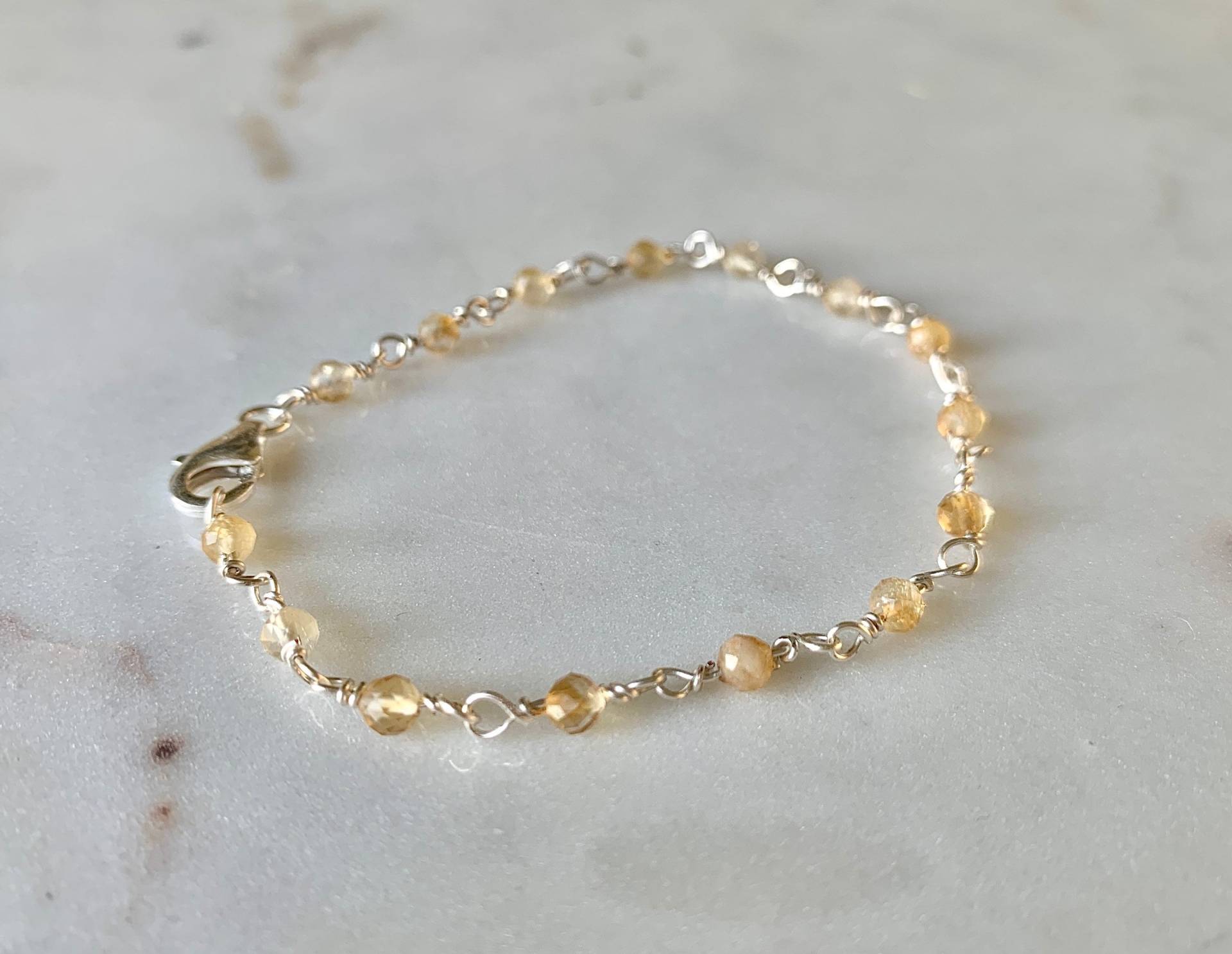 Gelb Citrin Armband November Birthstone Geschenk Für Sie, Skorpion Sternzeichen Schmuck Frauen, Zarte Rosenkranz Kette Stil Edelstein Gelb Citrin Armband November Birthstone Geschenk Für Sie, Skorpion Sternzeichen Schmuck Frauen, Zarte Rosenkranz Kette Stil Edelstein von InvokeJewels