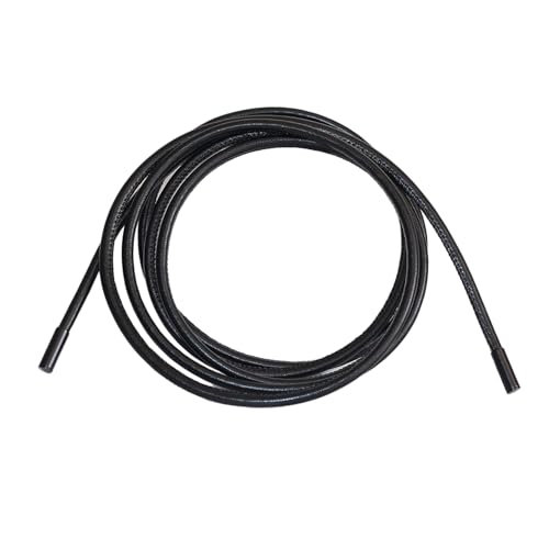 Inzegao Damen Lederkordel String Seil Taillengürtel für Kleid Knoten Gürtel für Pullover Cardigan Daunenmantel, Schwarz, XL von Inzegao