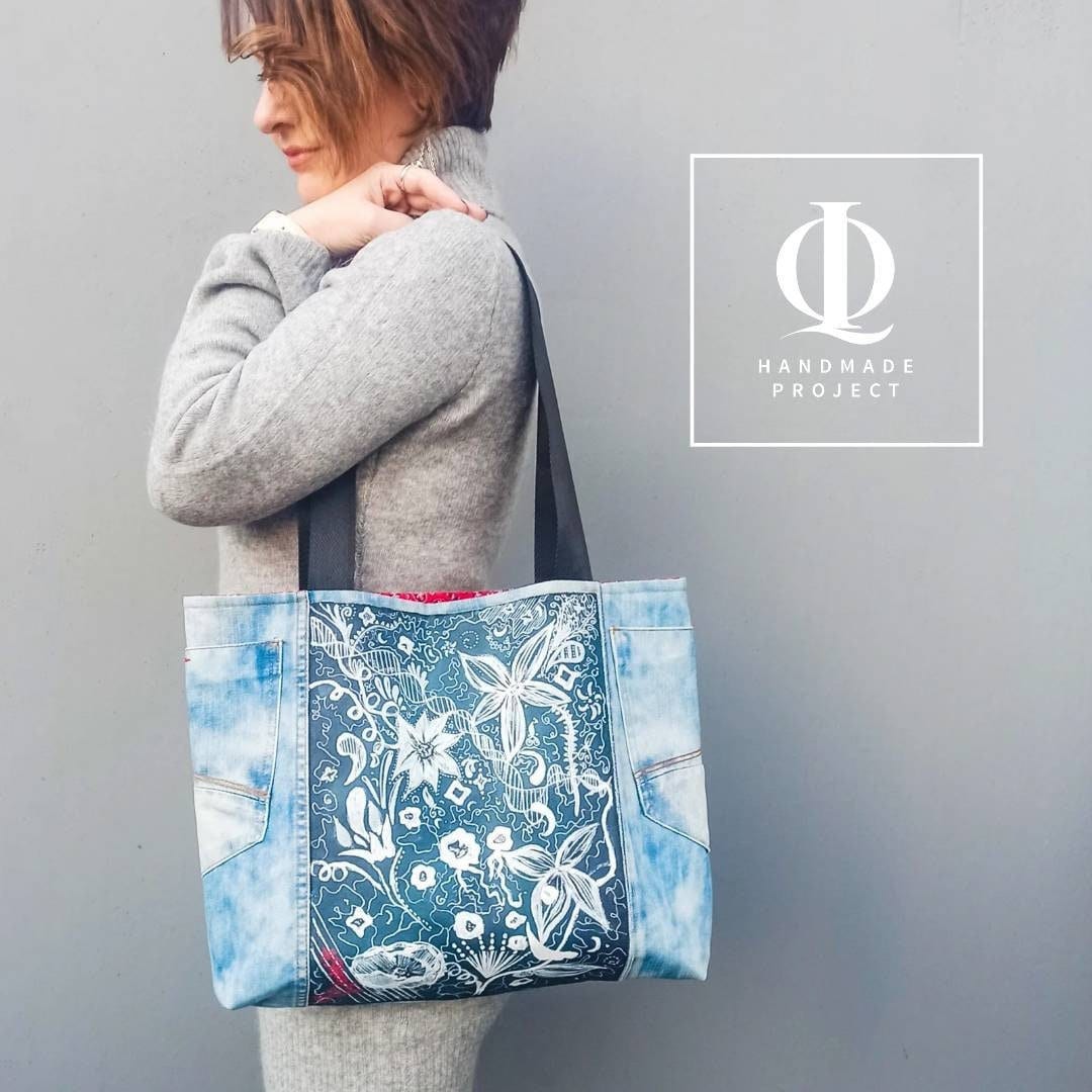 Handgemachte Und Handbemalte Xl Tasche Handgemachte Und Handbemalte Xl Tasche von IoHandmadeProject