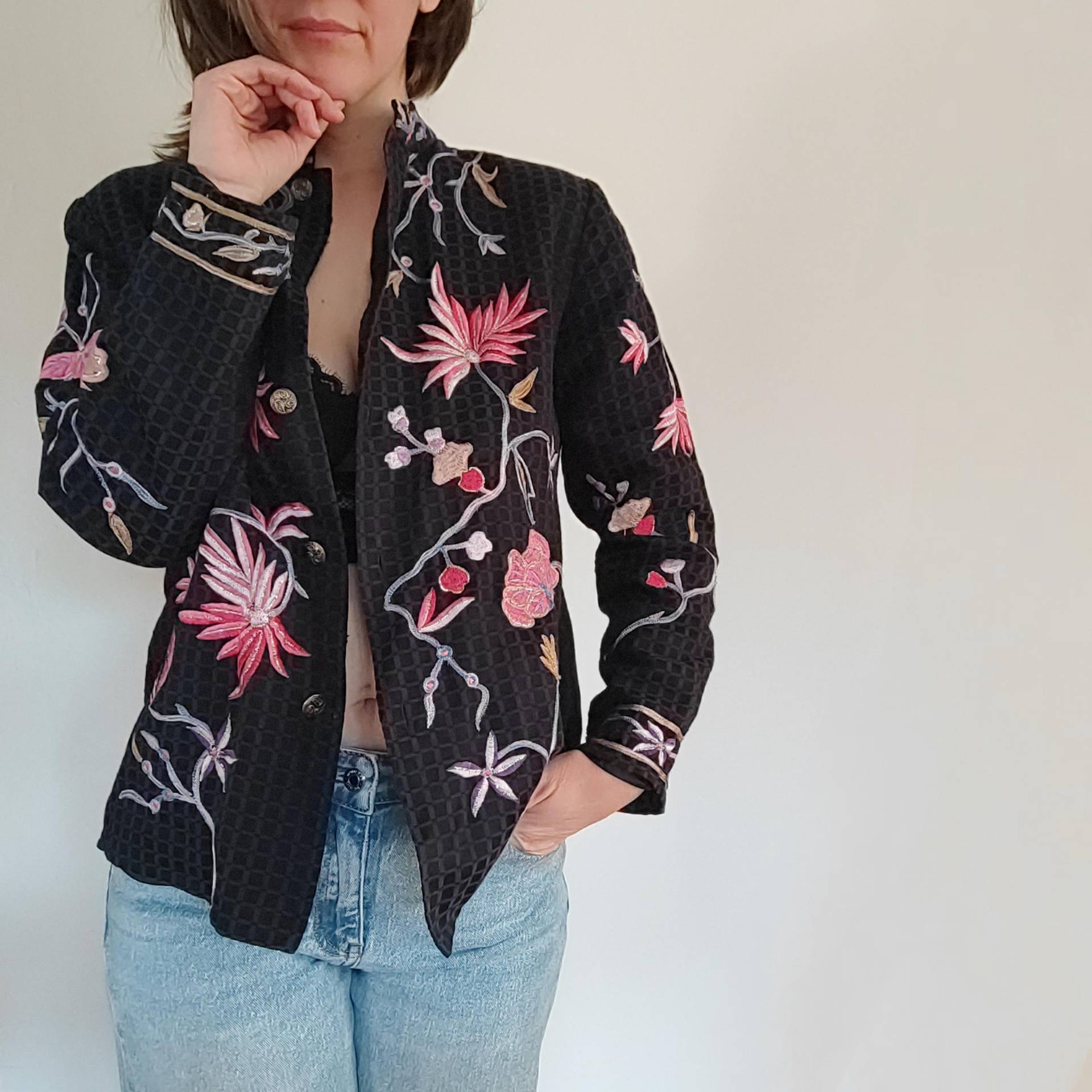 Vintage Indigo Moon Jacke von IoHandmadeProject