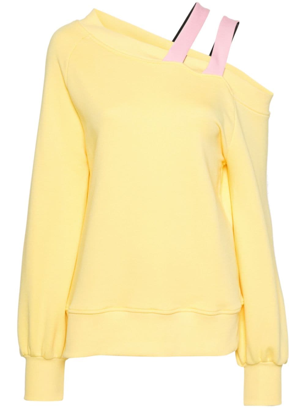 Ioana Ciolacu Sonia Sweatshirt mit Cold-Shoulder - Gelb von Ioana Ciolacu