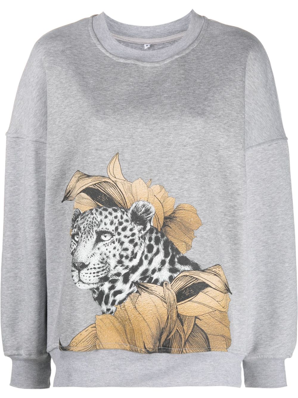 Ioana Ciolacu Sweatshirt mit grafischem Print - Grau von Ioana Ciolacu