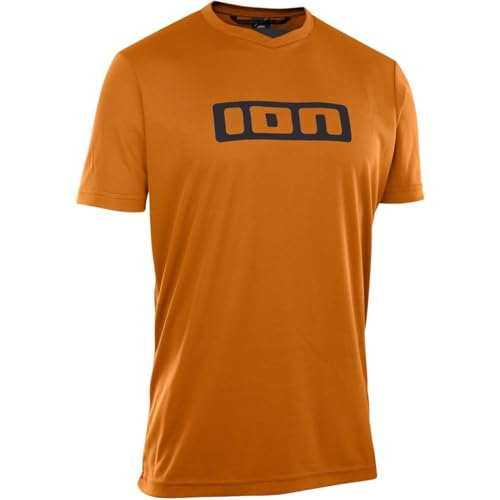 Ion Logo Fahrrad Trikot kurz Forest orange 2024: Größe: L (52) von Ion