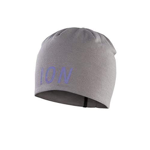 Ion Logo Merino Beanie Fahrrad Unterhelmmütze Shark grau von Ion