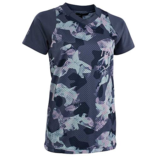 Ion Scrub Damen Fahrrad Trikot kurz blau/grau 2022: Größe: L (40) von Ion