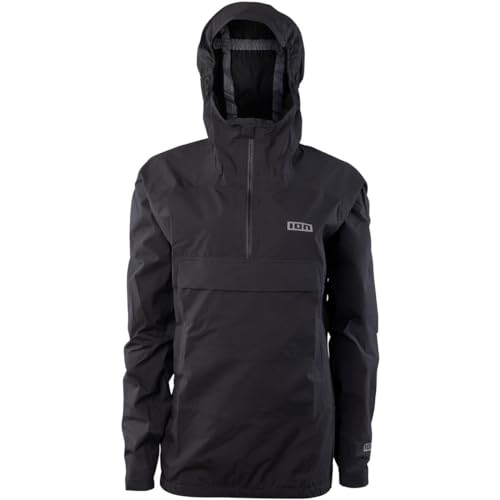 Ion Shelter 2.5L Anorak Fahrrad Wind/Regenjacke schwarz 2024: Größe: L (52) von Ion