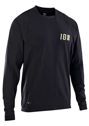 Ion Shelter BAT Softshell Fahrrad Trikot lang schwarz 2023: Größe: XL (54) von Ion