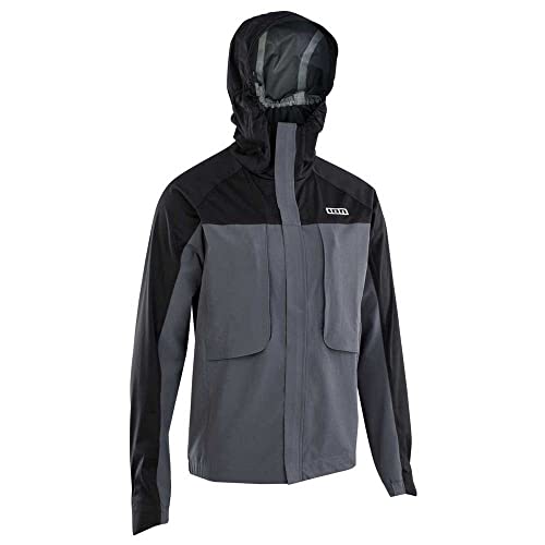 Ion Shelter Hybrid 3L Fahrrad Wind/Regenjacke schwarz 2022: Größe: L (52) von Ion