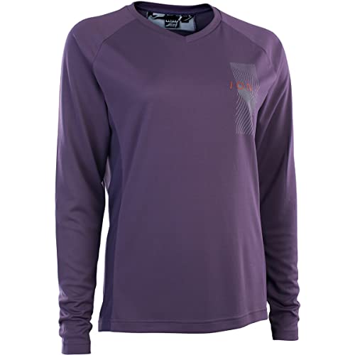 Ion Traze Damen Fahrrad Trikot lang lila 2023: Größe: L (40) von Ion