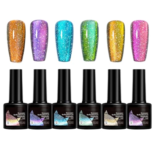 Gel Nail Polish, Nail Polish Set, Salon Quality UV, kompatibel mit Long Lasting Travel Ready Easy Removal Fashion Forward, Fingernail Colors for Ladies Girls Students Beauty Lovers von Iouyjiu