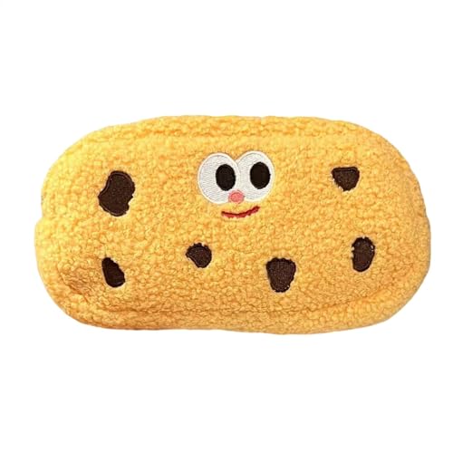 Iouyjiu Cookie Pencil Bag, Cute Soft Pencil Pouch, Large Capacity Pen Case, Stylish School Supplies Organizer, Holds Pencils, Markers, Small Notebooks, Perfect for Students, Yellow Light Brown Iouyjiu Cookie Pencil Bag, Cute Soft Pencil Pouch, Large Capacity Pen Case, Stylish School Supplies Organizer, Holds Pencils, Markers, Small Notebooks, Perfect for Students, Yellow Light Brown von Iouyjiu