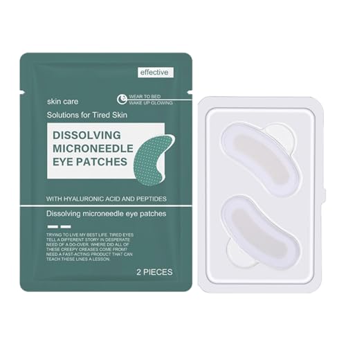 Iouyjiu Hydrating Eye Patches, Dark, Soothing Reliefs Moisturizing Formula, Under Eye Care Ideal für Frauen und Männer, Routine, 2 Stück von Iouyjiu