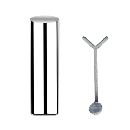 Iouyjiu Nail Magnet, Heart Shaped Magnet with Y Shaped Guide, Portable Manicure Design Aid for Gel Polish Art, Perfect Gift for Daughter, Friend, 1.1x0.31x0.31in von Iouyjiu