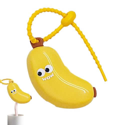 Iouyjiu Zahnbürstenhüllen Für Reisen - Tragbarer Zahnbürstenschutz In Bananenform | Staubdichte Aufbewahrung Für Kinder, Jugendliche & Erwachsene von Iouyjiu