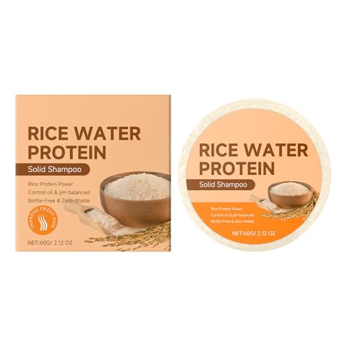 Natural Shampoo Soap Bar, Portable Hair Cleanser, Solid Hair Wash, Smoothing Formula Nourishing Extracts Lightweight Bar for Home Use Travel Girls Women, 5.44 x 2.44 x 1.02 Inches von Iouyjiu