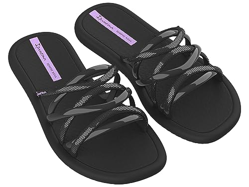 IPANEMA Damen MEU Sol Slide Fem Sandale, Schwarz, 37 EU von Ipanema